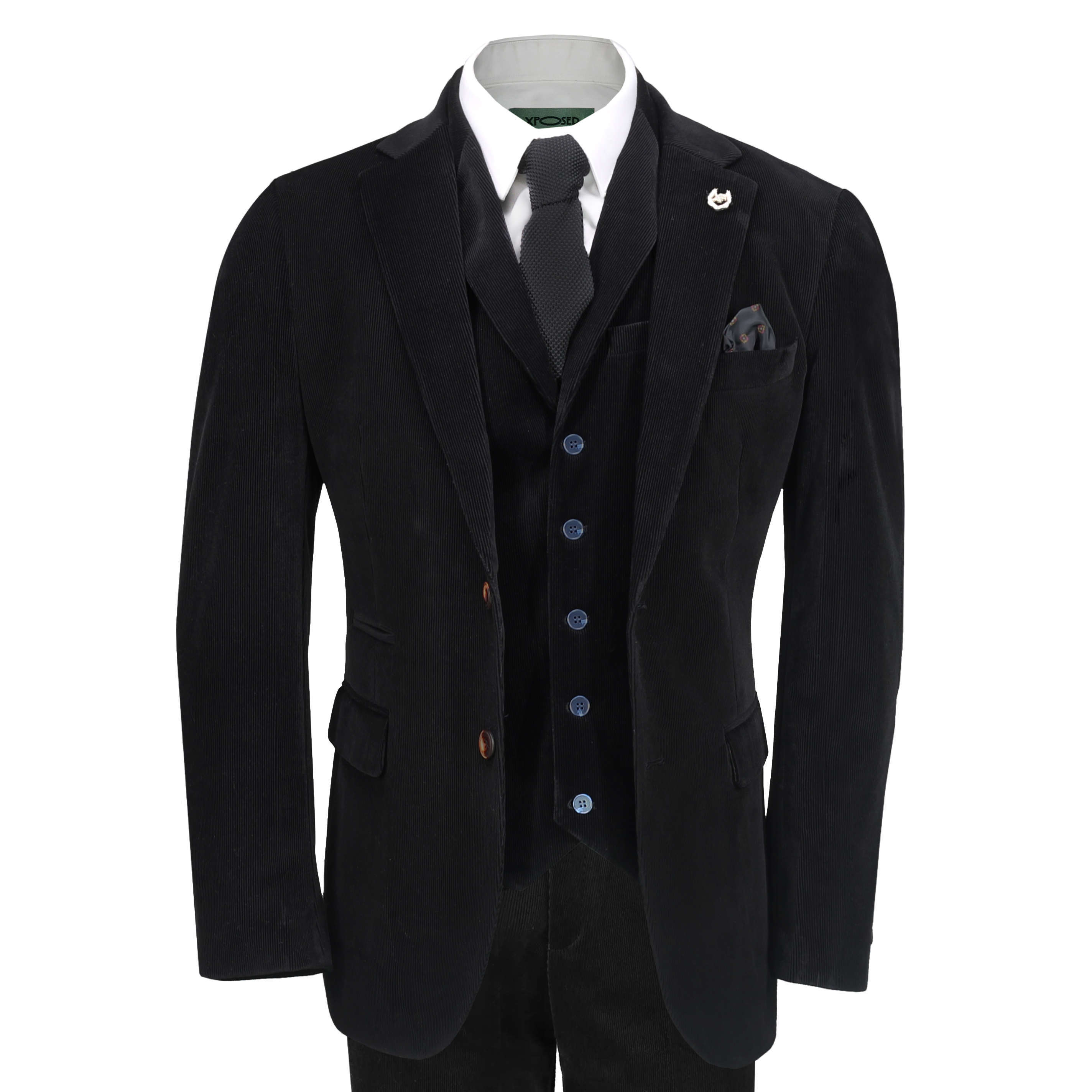 corduroy trouser suit
